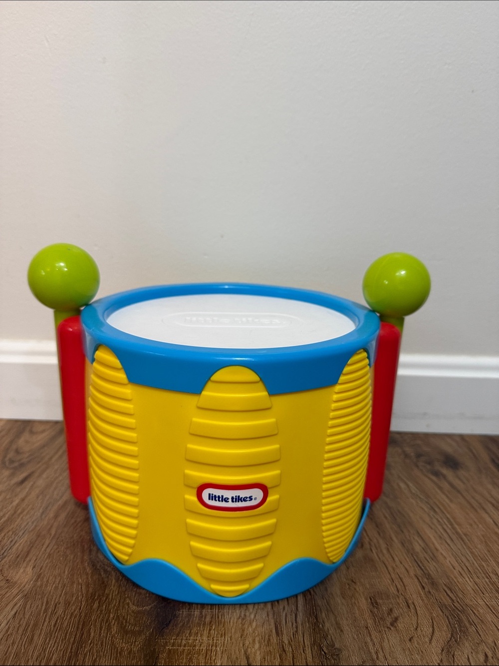 Little Tikes Tap-a-Tune Colorful Toddler Drum - Yellow & Blue